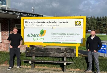 Nieuwe bordsponsor: Elbers Groen